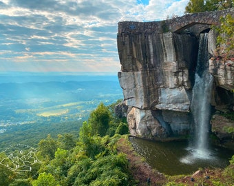 Lookout Mountain photo print - original - limited edition - nature photography - art photography - Georgia - travel - waterfall