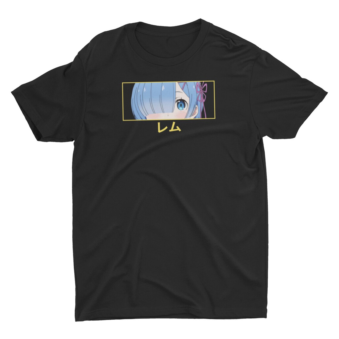 Rem Camiseta ReZero Re cero Anime Shirt Manga Emilia Etsy