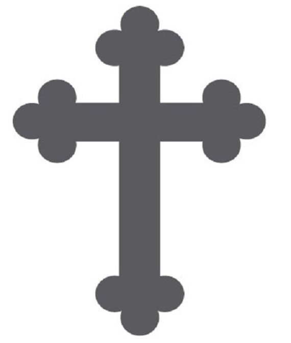 Large gothic re-usable stencils cross crucifix spray | Etsy