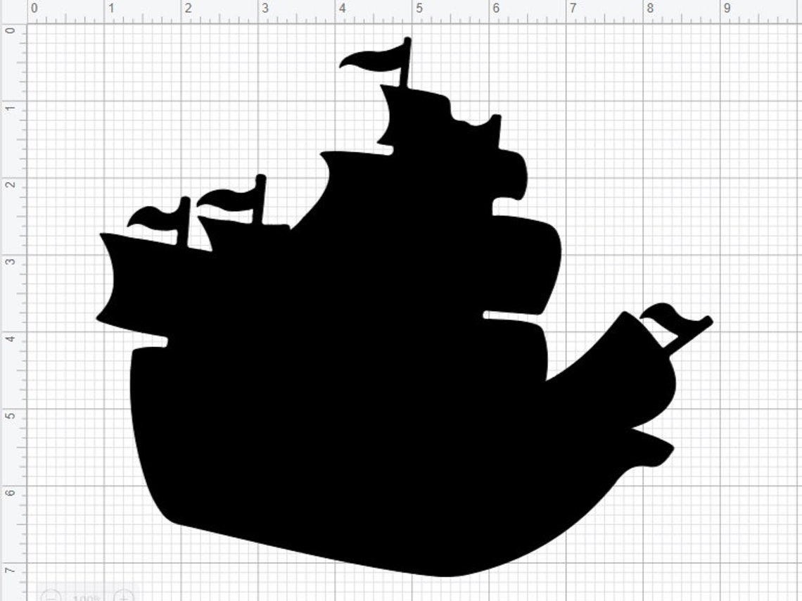 Re-usable pirate ship stencils decor arts and crafts paint DIY | Etsy