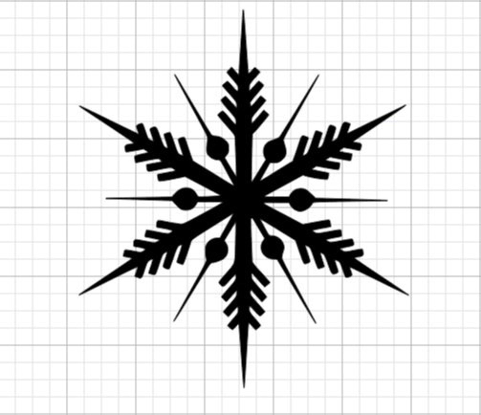Small christmas re-usable stencils snowflakes snow spray | Etsy