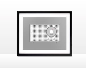 Braun sk2 Radio illustration