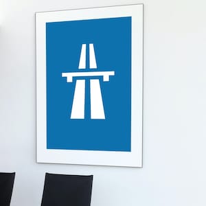 Autobahn Motorway Highway sign