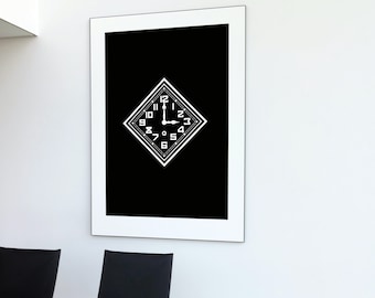 Ilustración del reloj Art Déco