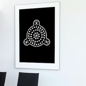 Manhole cover England minimalist poster