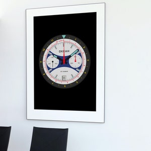 Okean watch illustration