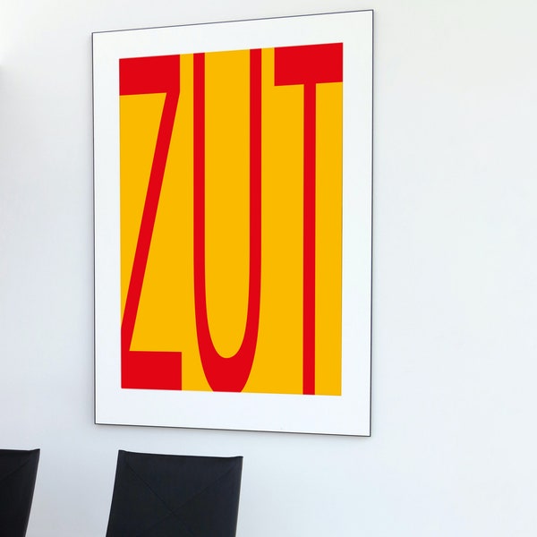 Cartel de ZUT