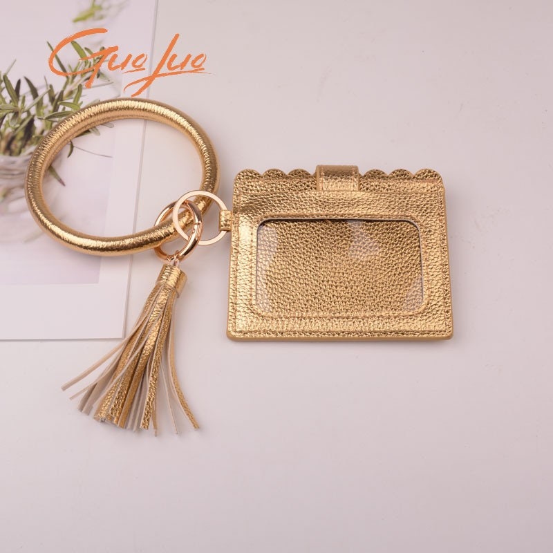 NEW Multiful Wallet Keychain Key Ring And Card Wallet PU Etsy