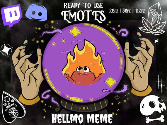 Animal on Fire Meme Emote Twitch Discord YouTube Funny Memes Chat Alerts Streamer Overlay Badges Lurk Reaction Meme