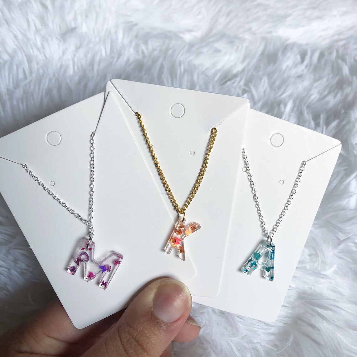 Collar inicial personalizado hecho a mano Etsy