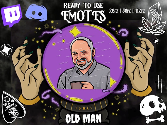 Smiling Old Man Meme Emote Twitch Discord Youtube - Etsy Smiling Old Man Meme Emote Twitch Discord Youtube - Etsy