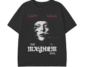 Lady Gaga - the Mayhem Ball Tour Date T-shirt - 180 GSM - Etsy UK