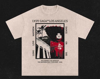 Lady Gaga - the Mayhem Ball Tour Date T-shirt - 180 GSM - Etsy UK Lady Gaga - the Mayhem Ball Tour Date T-shirt - 180 GSM - Etsy UK