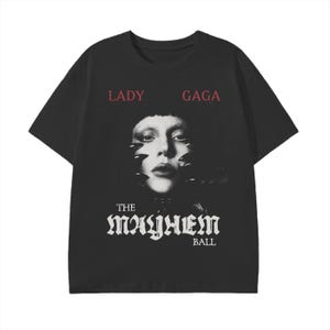 Lady Gaga - the Mayhem Ball Tour Date T-shirt - 180 GSM - Etsy UK