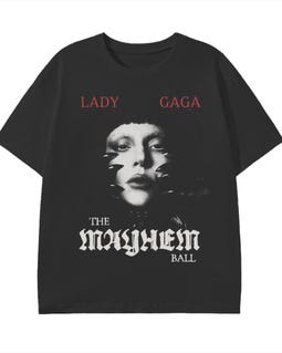 Lady Gaga - the Mayhem Ball Tour Date T-shirt - 180 GSM - Etsy UK