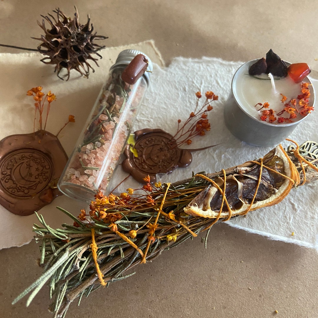 Grounding & Earth Energy Ritual Meditation Box W. Handcrafted ...
