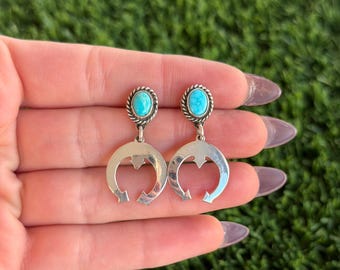 SIGNED Vintage Native American Indian Jewelry Sleeping Beauty