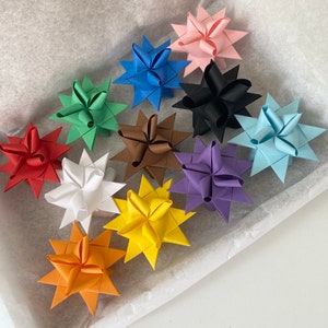 Origami Paper Stars - Pride LGBTQ+ Colours (Premade or DIY Kit)