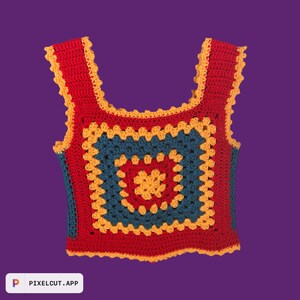 1970s retro sweater vest!