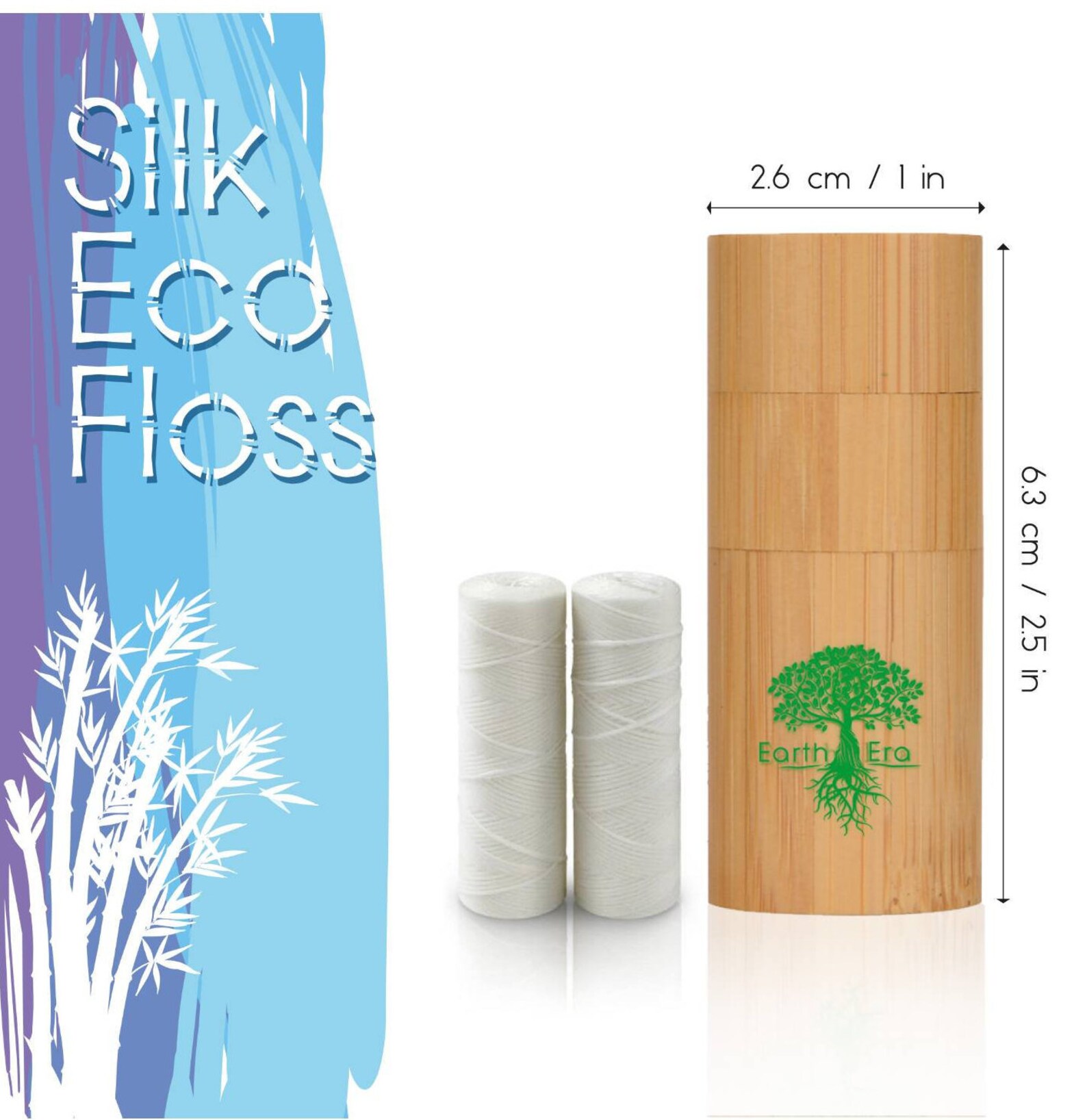 EcoFriendly Floss Biodegradable Including Refill Zero Etsy