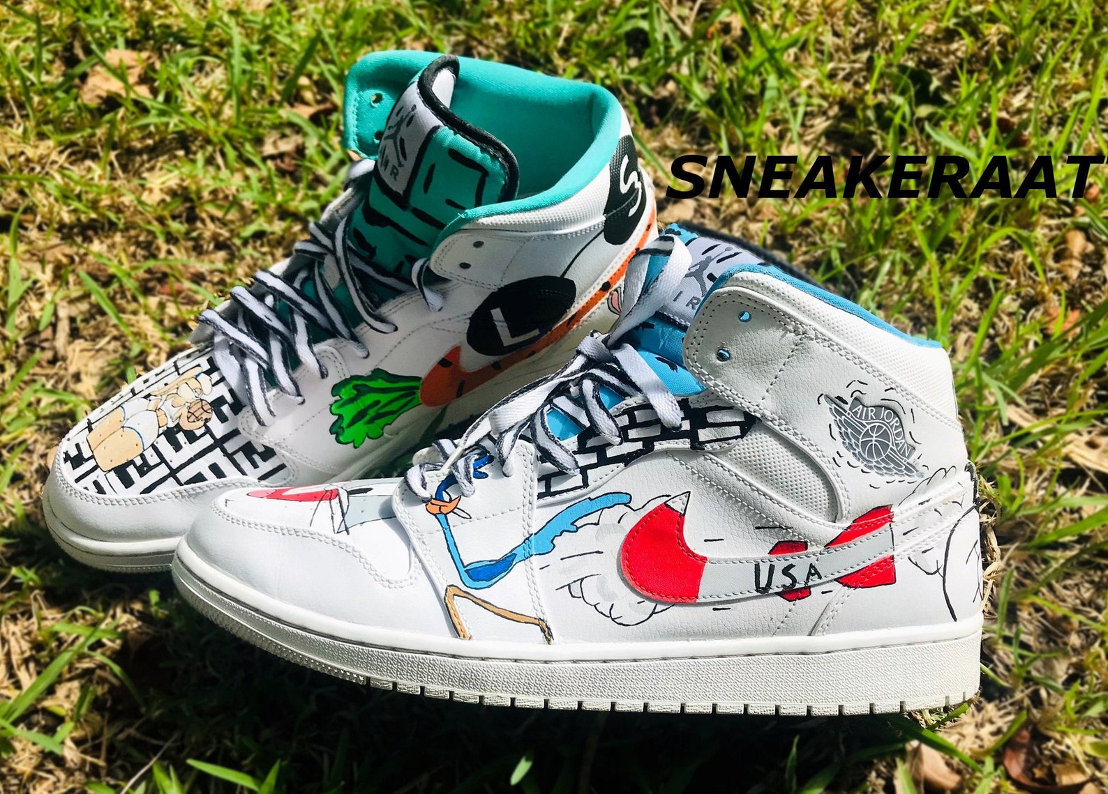 colorful youth basketball shoes