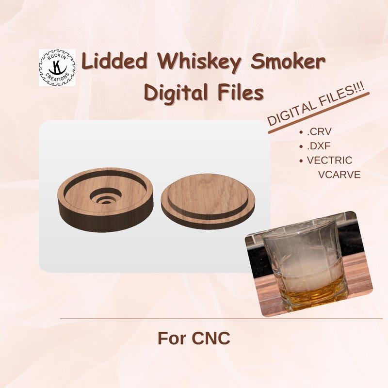 Whiskey Smoker File Cnc - Etsy