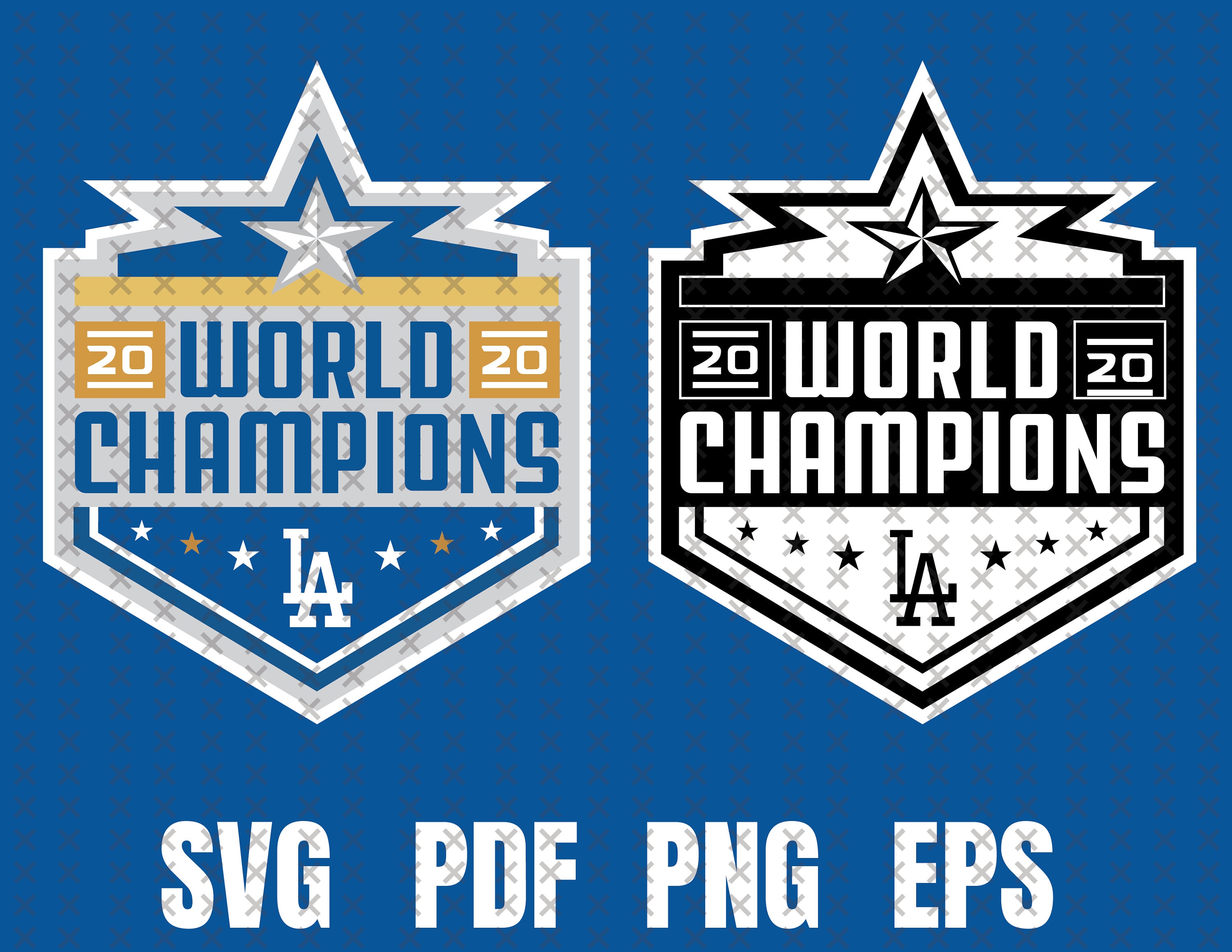 Dodgers svg World Series svg Dodgers Champions svg LA svg Etsy