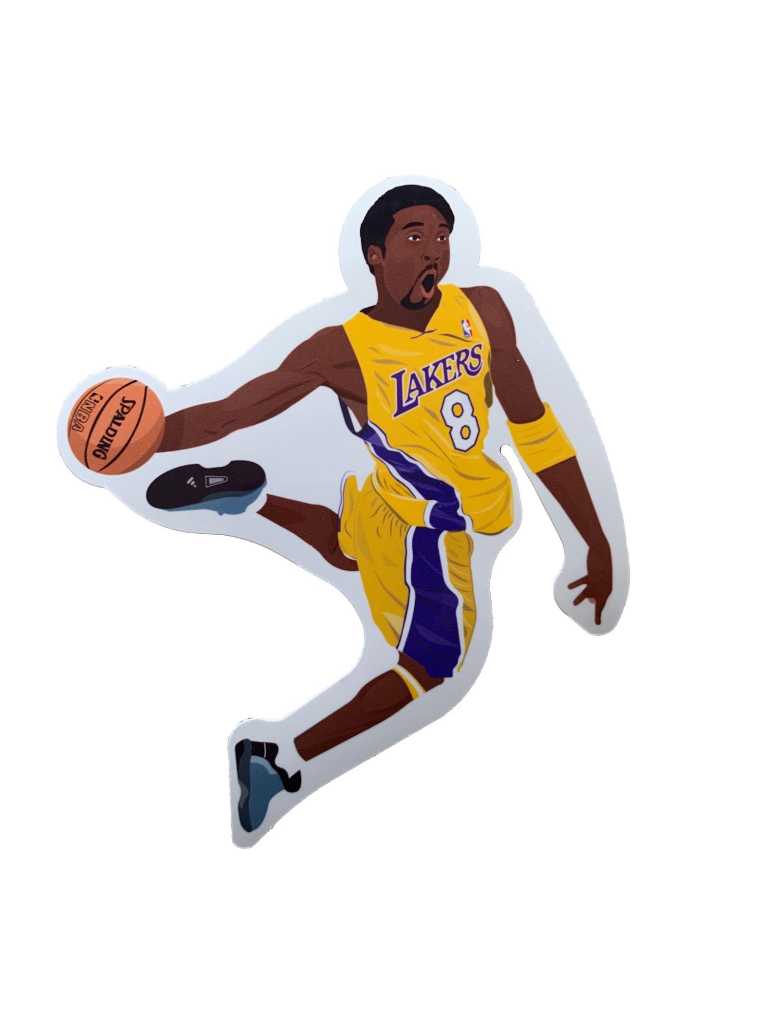 Kobe Bryant sticker Kobe stickers NBA stickers lakers Etsy