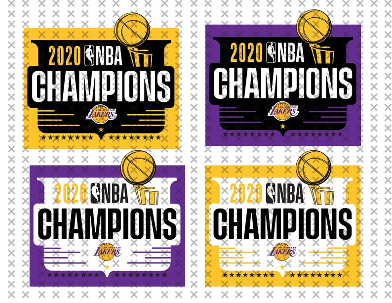 Lakers SVG Los Angeles Lakers SVG 2020 NBA Finals 2020 | Etsy