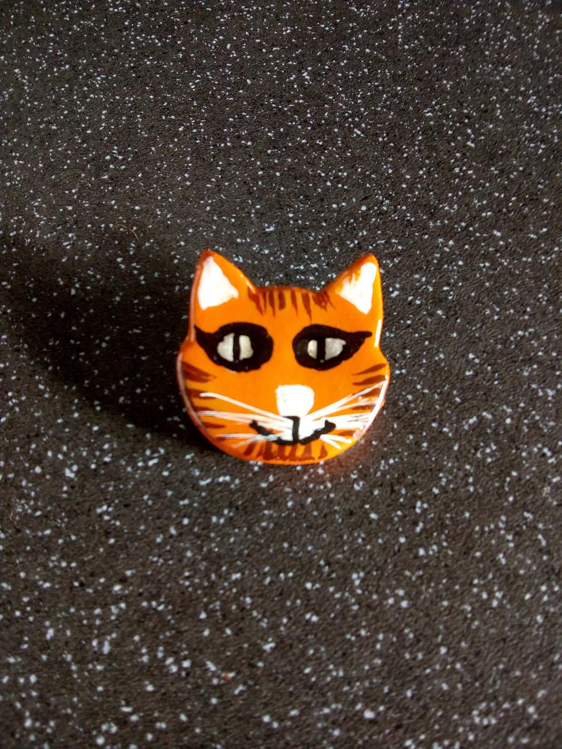 Cat Pin Badge Brooch Etsy