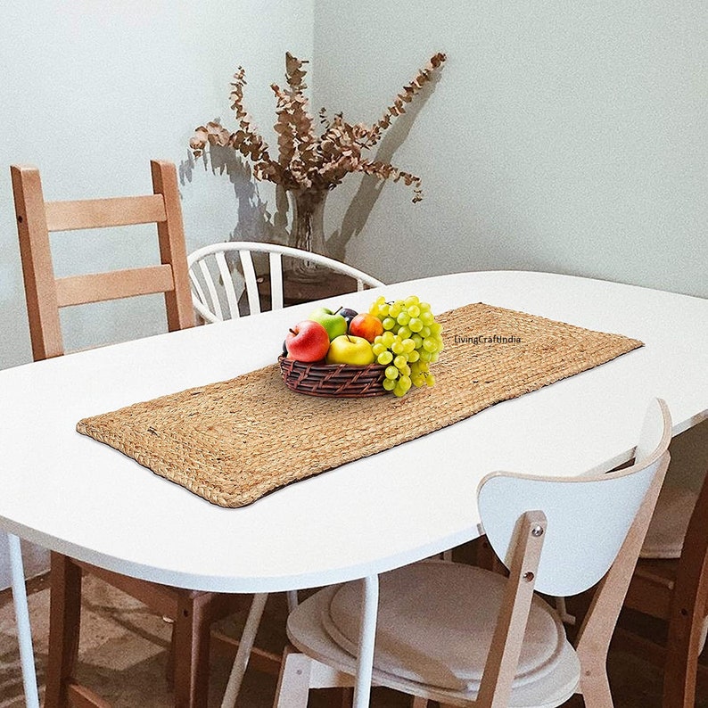 Jute Runner Jute Runner Rug Jute Table Runner Jute Rug Etsy