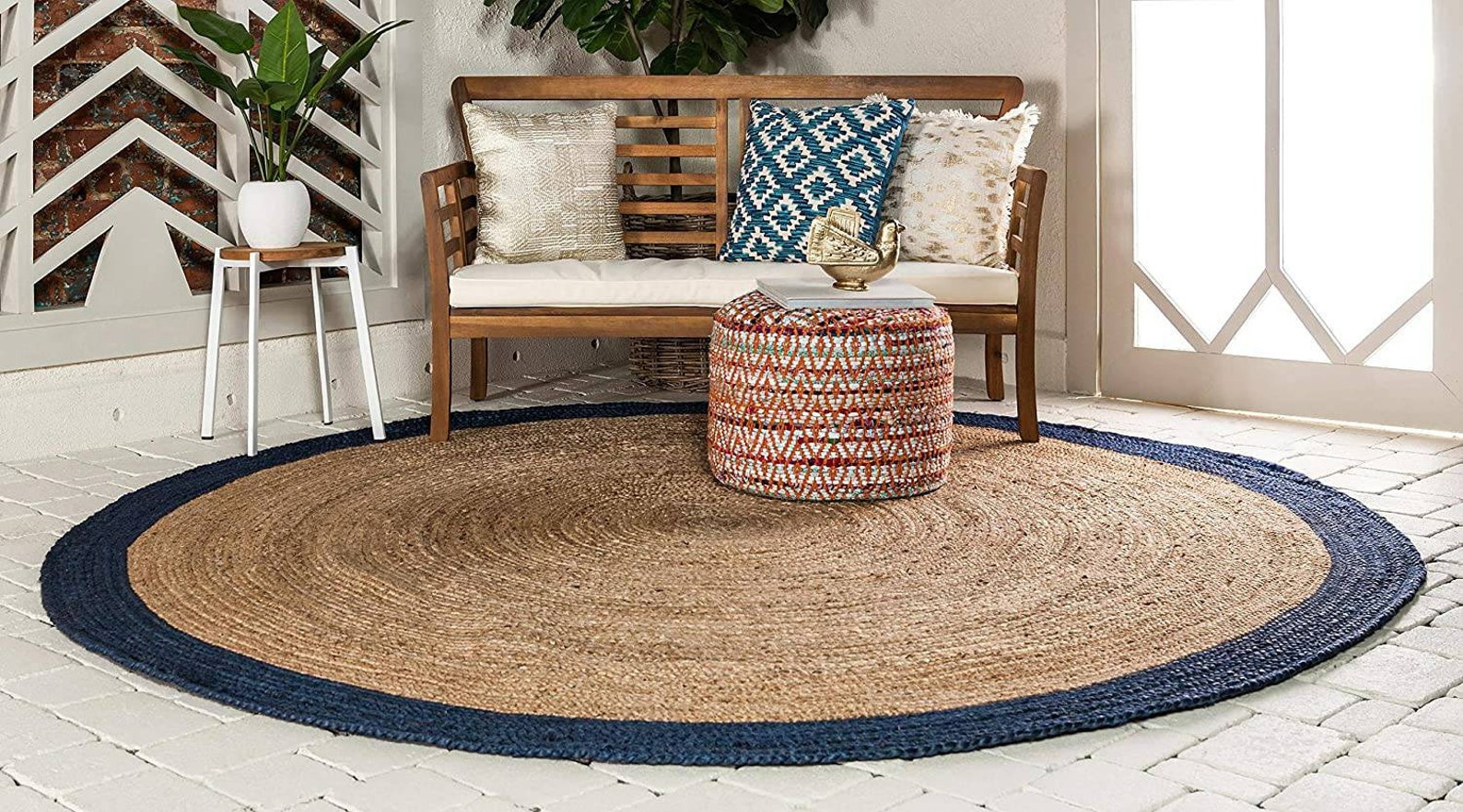Round Jute Rug Quality Rug Jute carpet circle jute rug Etsy