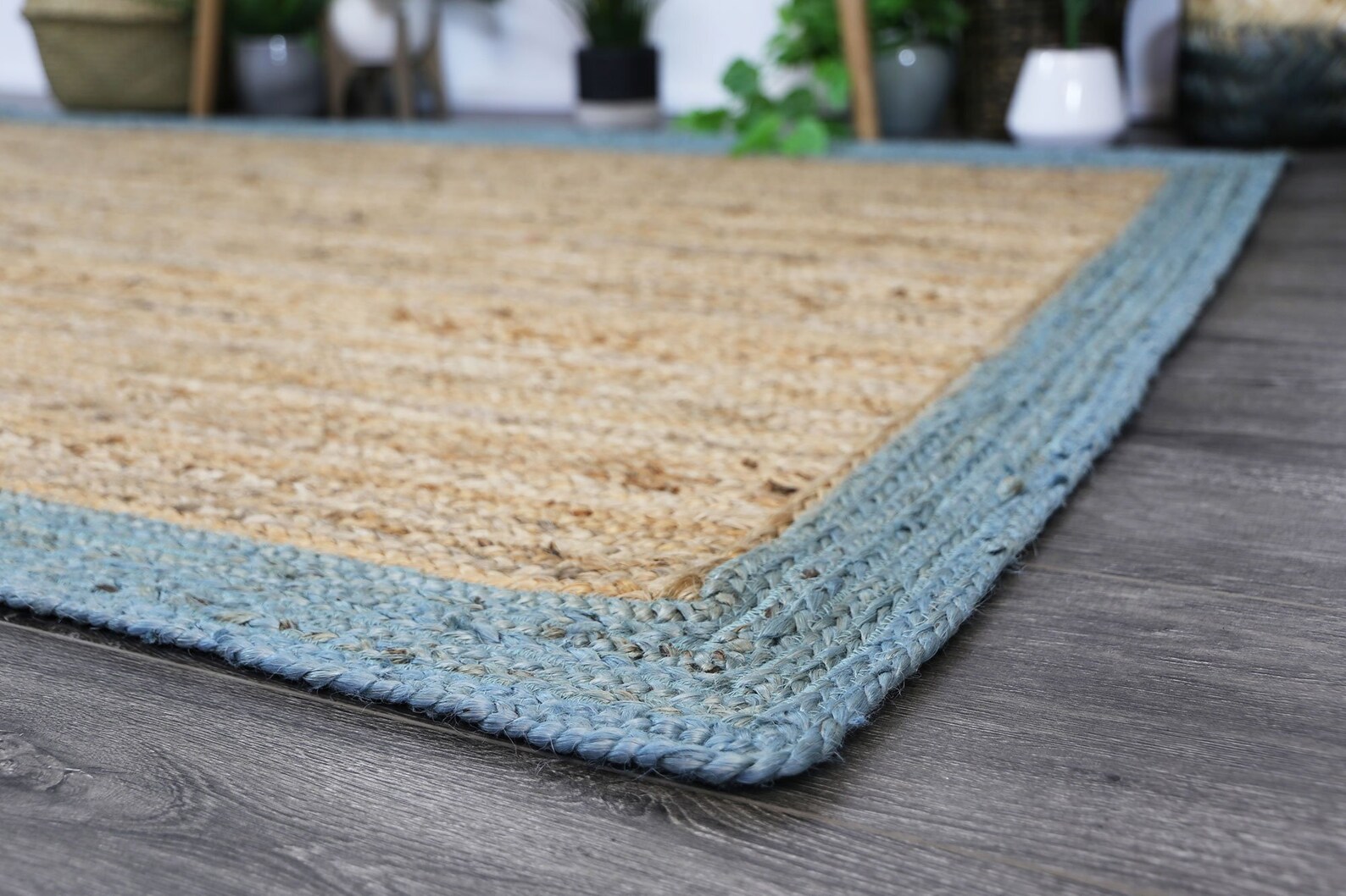 Natural Jute Rug hand Woven Jute Area Rugs Vegan Rug Boho Etsy