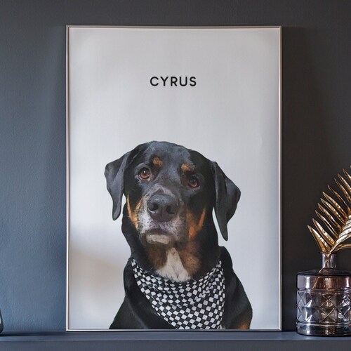 Pet Portrait Custom Pet Portrait Gift Custom Dog Portrait - Etsy Pet Portrait Custom Pet Portrait Gift Custom Dog Portrait - Etsy