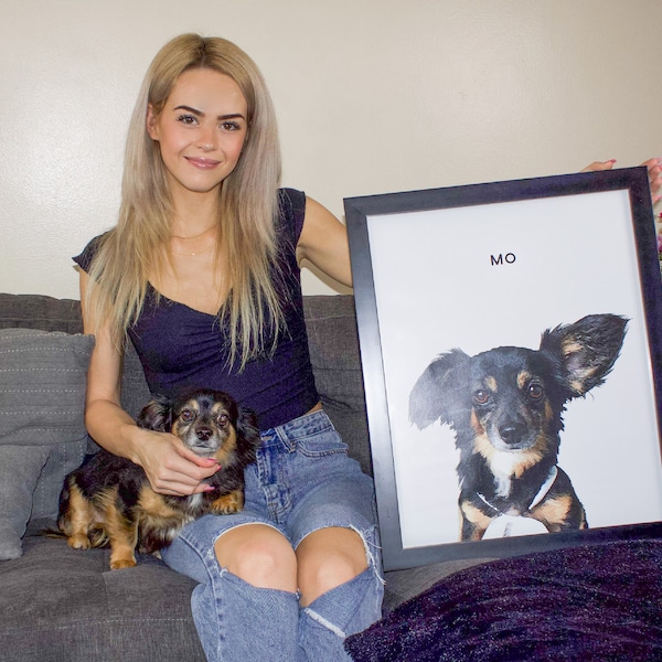 Watercolor Pet Portrait, Custom Dog Portrait, Animal Portrait, Personalized Pet Memorial Gift For Her, Christmas Gift, Dog Lover Gift
