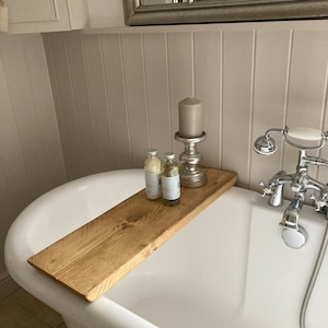Bath Board | Handcrafted Bath Shelf | Made to Measure | Free delivery