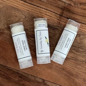 Lip Balm, Natural Lip Balm, Beeswax Lip Balm, Cashmere Vanilla Cocoa Butter Lip Balm, Cocoa Butter Lip Balm