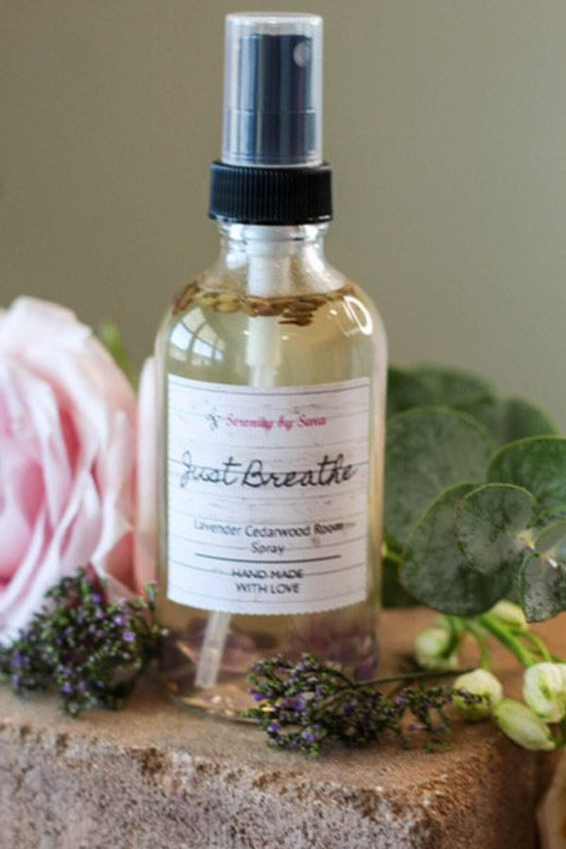 Lavender Cedarwood Essential Oil Room Spray 4 oz bottle Bath Etsy