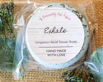 Aromatherapy Shower Bombs, Natural Handmade, Shower Steamers, Shower Fizzies, Shower Melts, Gifts for her, Stocking Stuffers