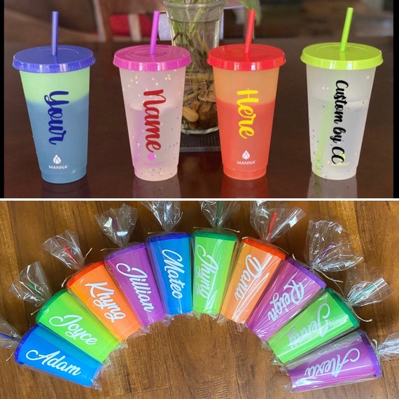 colour changing reusable cold cups