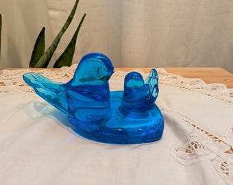 Double Bluebird of Happiness Signed Leo Ward 1994