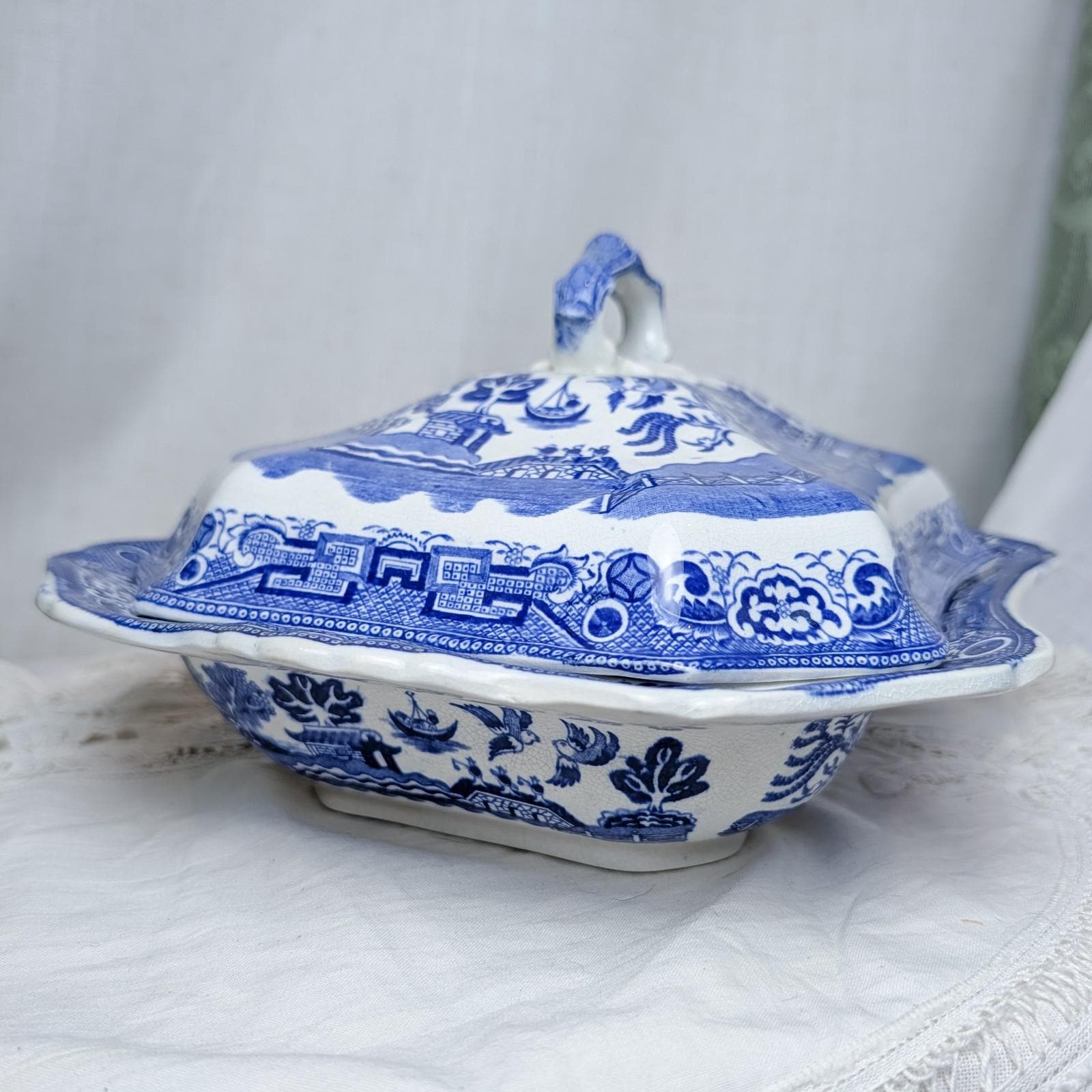 Rare Blue Willow - Etsy