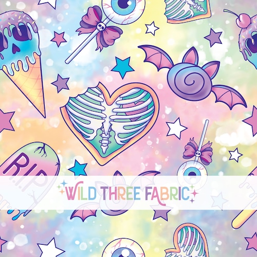 Pastel Goth Treats Seamless Digital File Pastel Goth Etsy