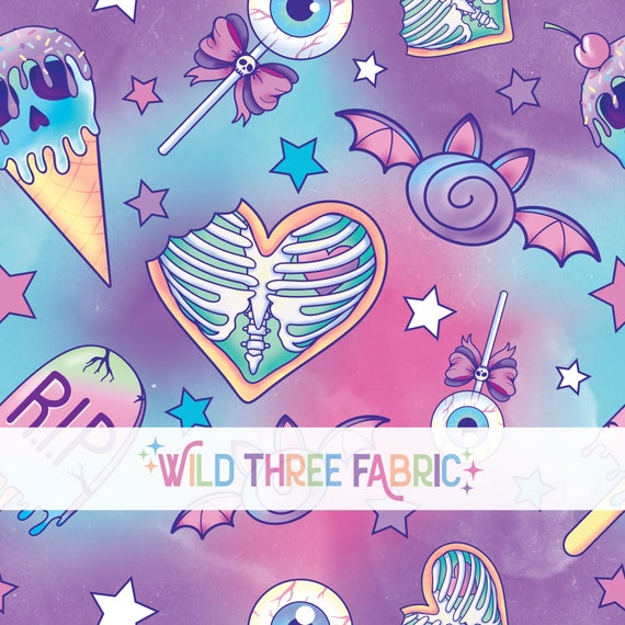 Pastel Goth Treats Seamless Digital File Pastel Goth Etsy