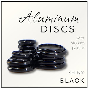 Luxe Discbound Discs - Aluminum - Shiny Black