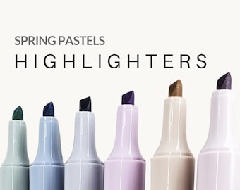 Highlighters S/6 – Watercolor Markers