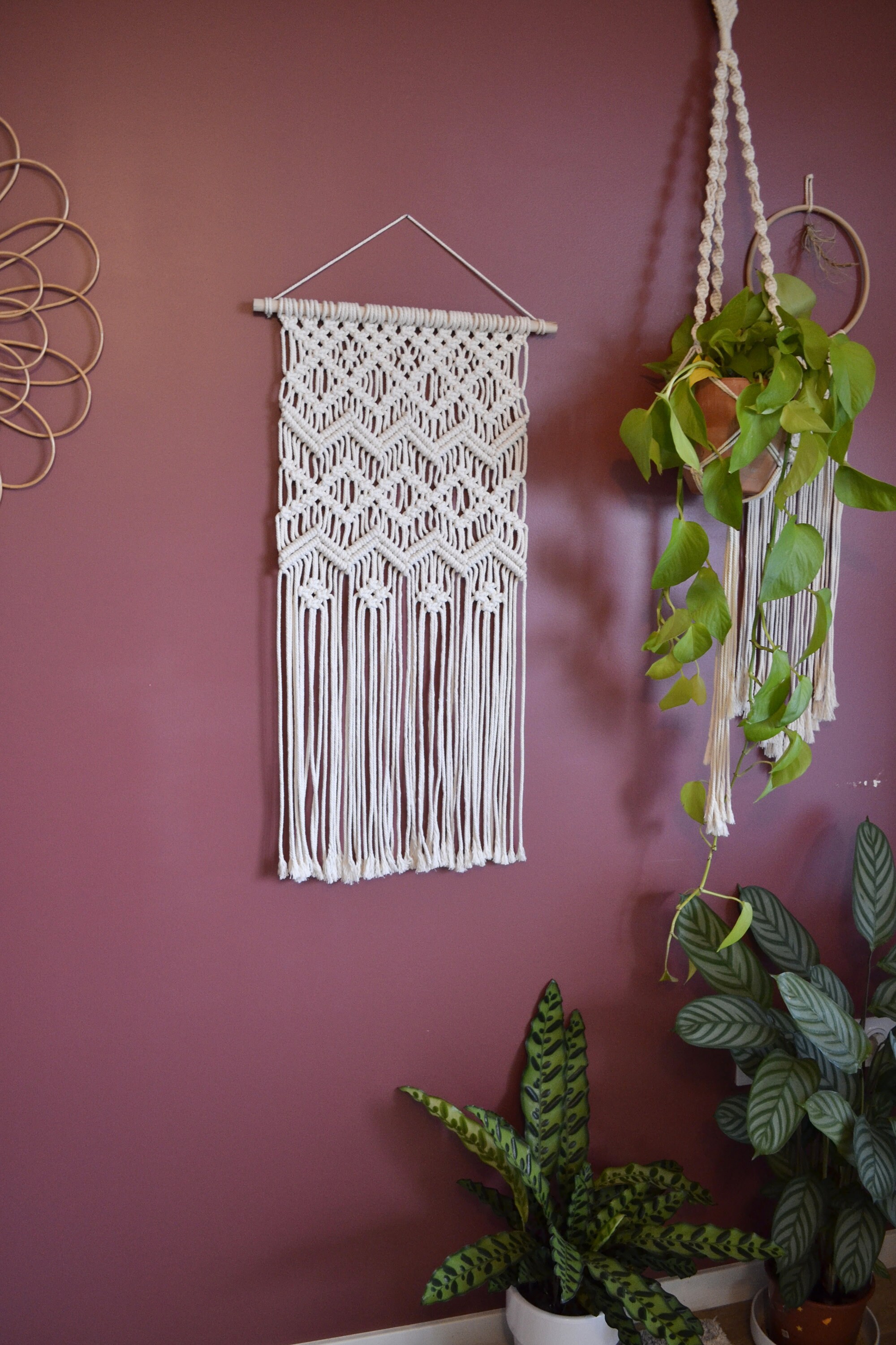 BETY - macramé wall hanging