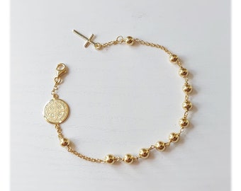 Bracciale Elasticizzato Con Medaglie Di San Benedetto - Foto 5