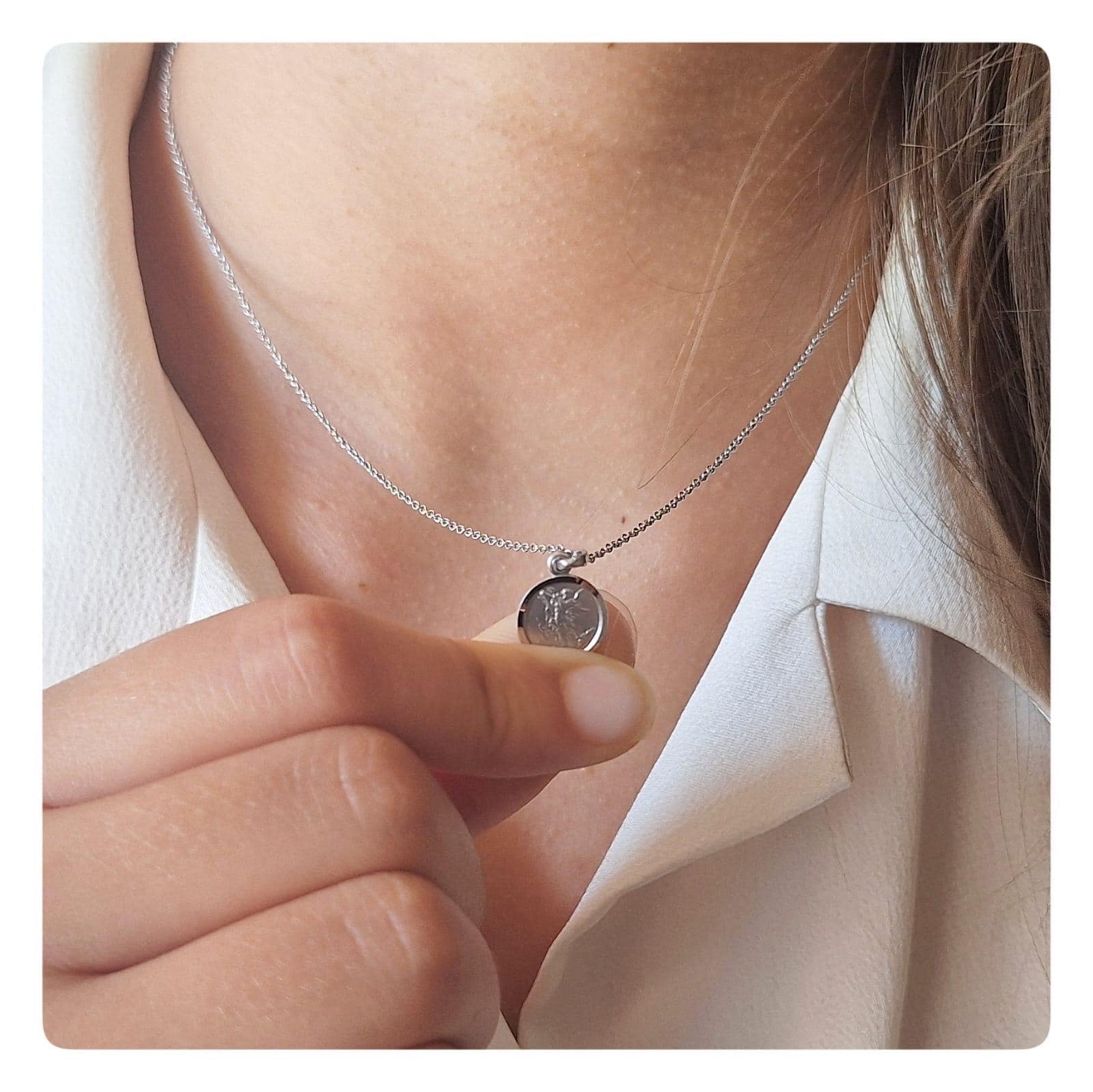 St michael necklace - Etsy 日本