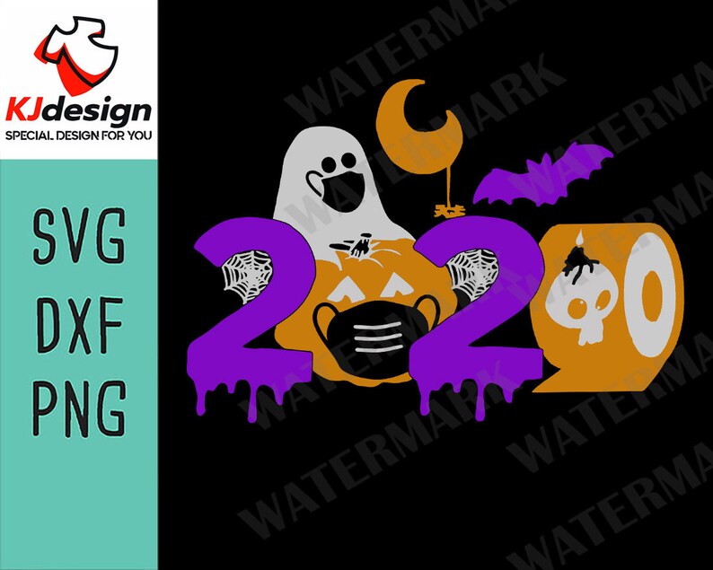 Download 2020 halloween svg carved pumpkin svg 2020 Quarantine | Etsy